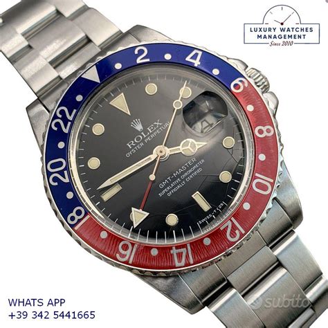 subito rolex pepsi|rolex gmt blue pepsi.